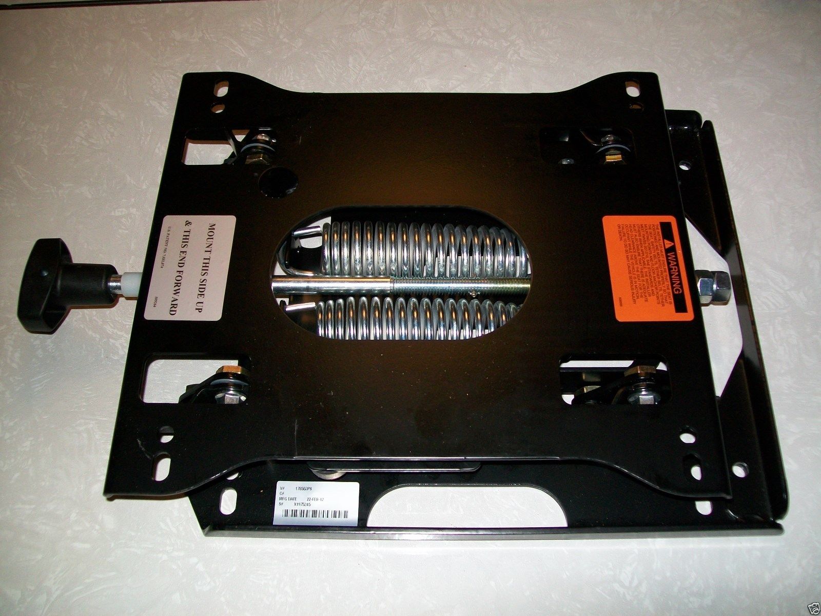 SEAT SUSPENSION FOR BAD BOY, KUBOTA, DEERE, DIXIE, SCAG, BIG DOG ZERO