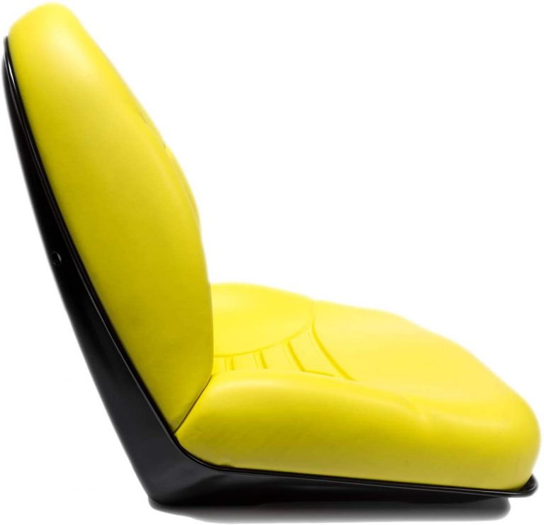John Deere Yellow High Back Seat Fits Z225, Z425, Z445, EZTRAK, ZTRAK