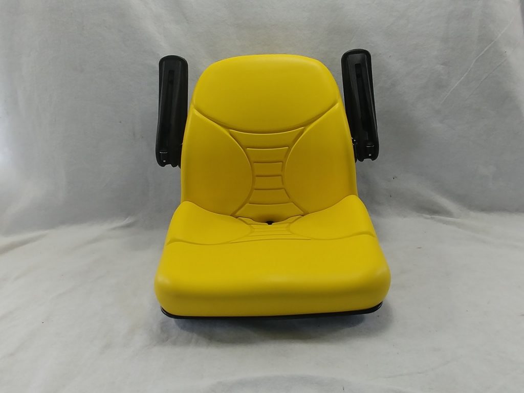 John Deere Yellow High Back Seat with Armrests Fits Z225, Z425, Z445 ...