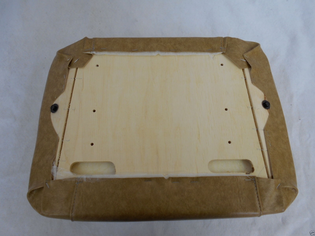 SCAG BROWN REPLACEMENT SEAT CUSHION SET ZERO TURN MOWERS, EXTRA THICK