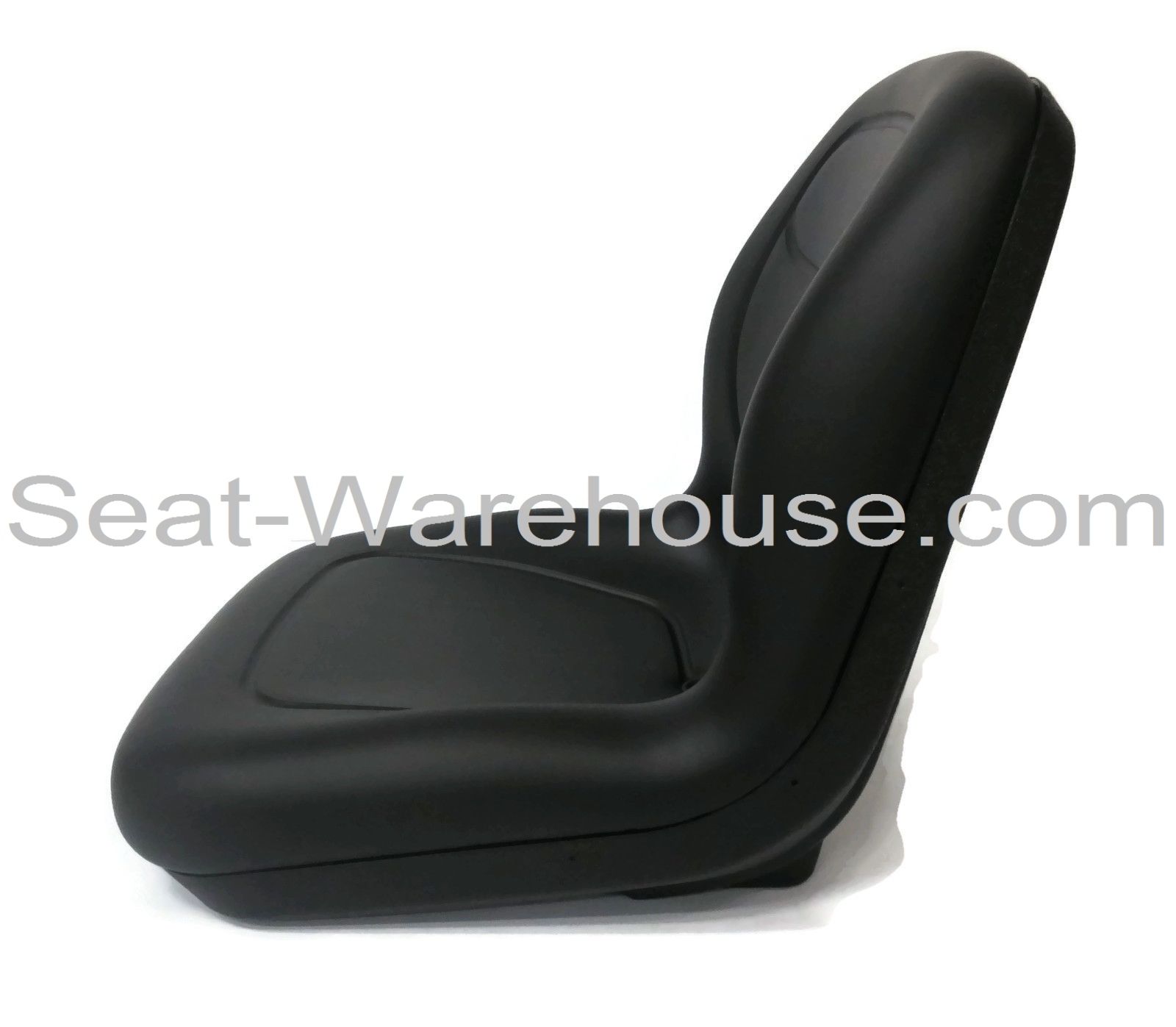 Grey HIGH BACK SEAT w// Slide Track Kit for Ford New Holland Skid Steer Loader
