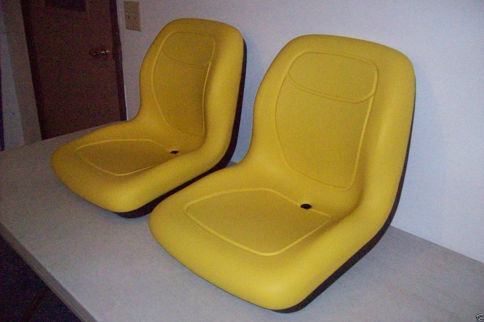 PAIR of HIGH BACK SEATS JOHN DEERE GATORS, HPX 4X4, 4X2, 6X4, XUV 850D, TX, TH JR Seat Warehouse