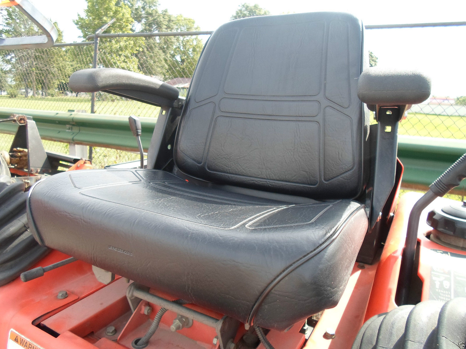 zero turn mower seat