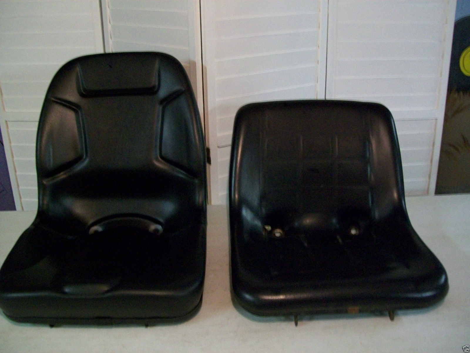 HIGHBACK BLACK SEAT FOR FORD NEW HOLLAND TC18 & TC21 COMPACT TRACTORS 