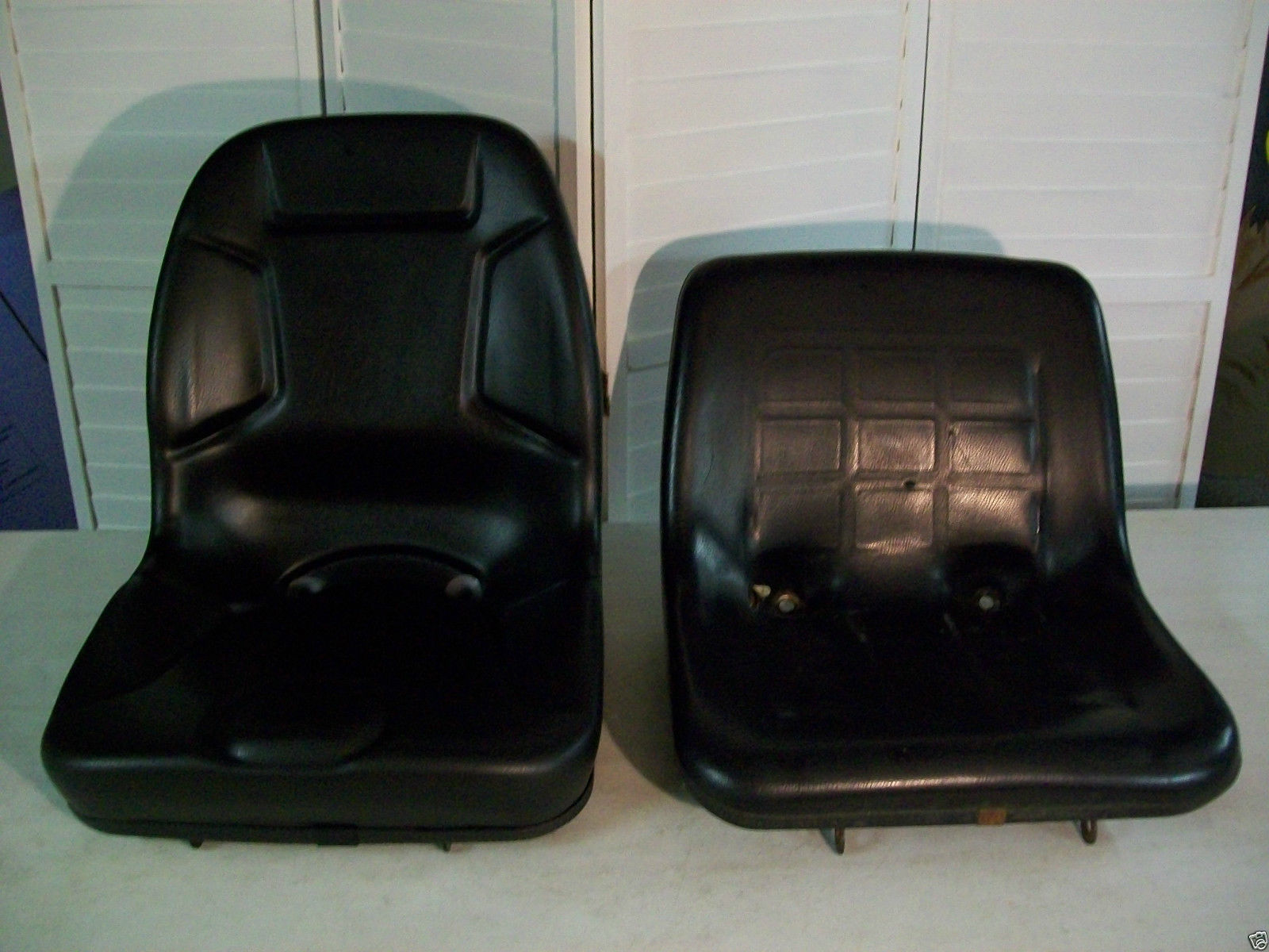 HIGHBACK BLACK SEAT FOR FORD NEW HOLLAND TC18 & TC21 COMPACT TRACTORS 