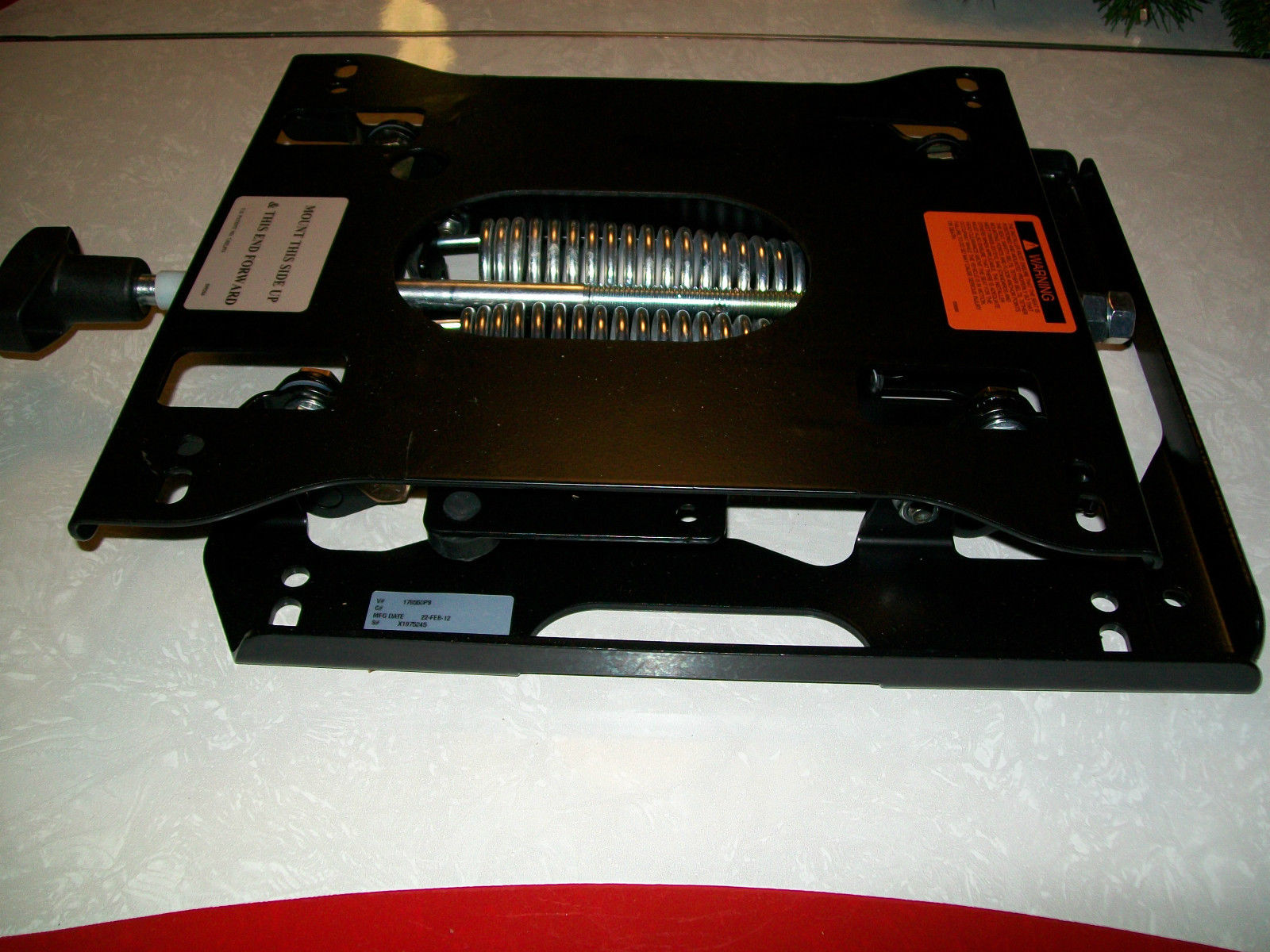 SEAT SUSPENSION EXMARK, KUBOTA, JOHN DEERE Z TRAK, TORO, GRAVELY, ZTR