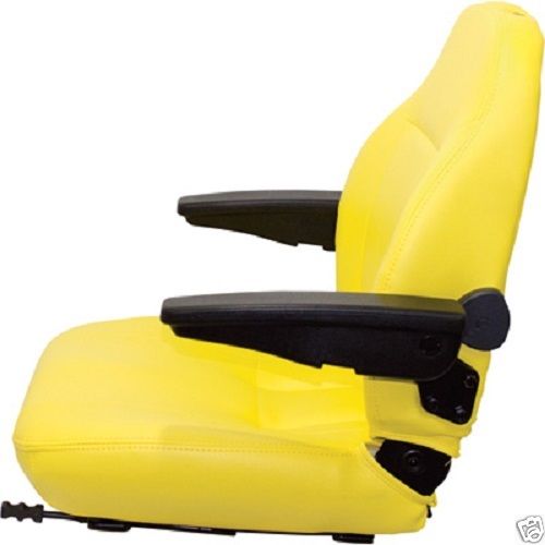 Yellow High Back Seat John Deere M653 M655 M665 F620 F680 F687 Yellow High Back Seat John Deere M653 M655 M665 F620 F680 F687 717a 727a 737 757 Z Track Ztr Zero Turn Lawn Mower Jk Warehouse