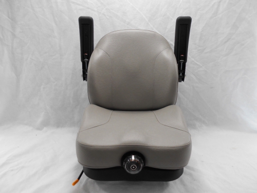 GRAY ULTRA RIDE SUSPENSION SEAT I3M FITS EXMARK, TORO ZERO TURN MOWERS ...