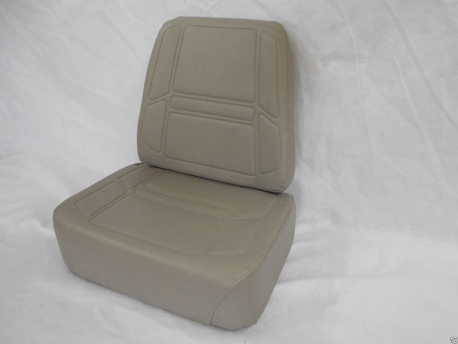 Exmark Toro Replacement Gray Cushion Seat Set Extra Thick Bottom